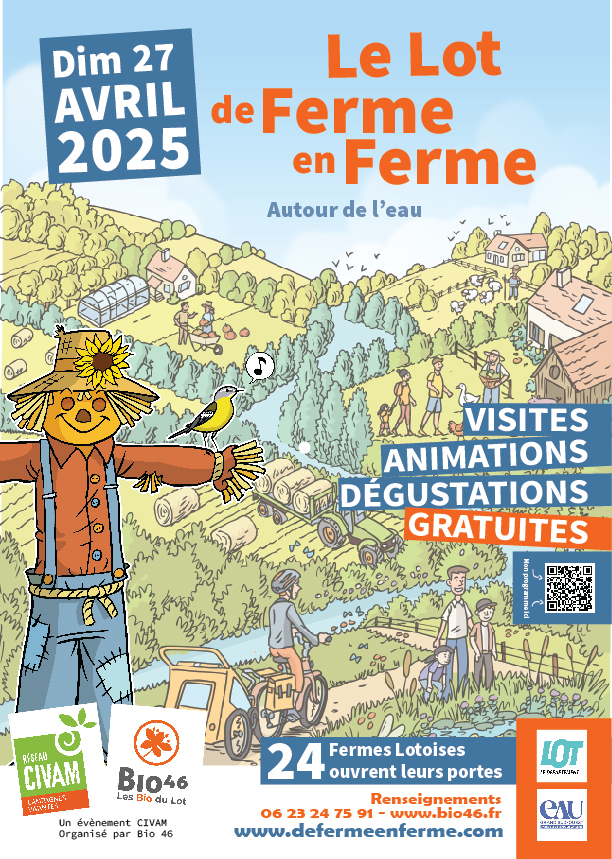 Le Lot de ferme en ferme