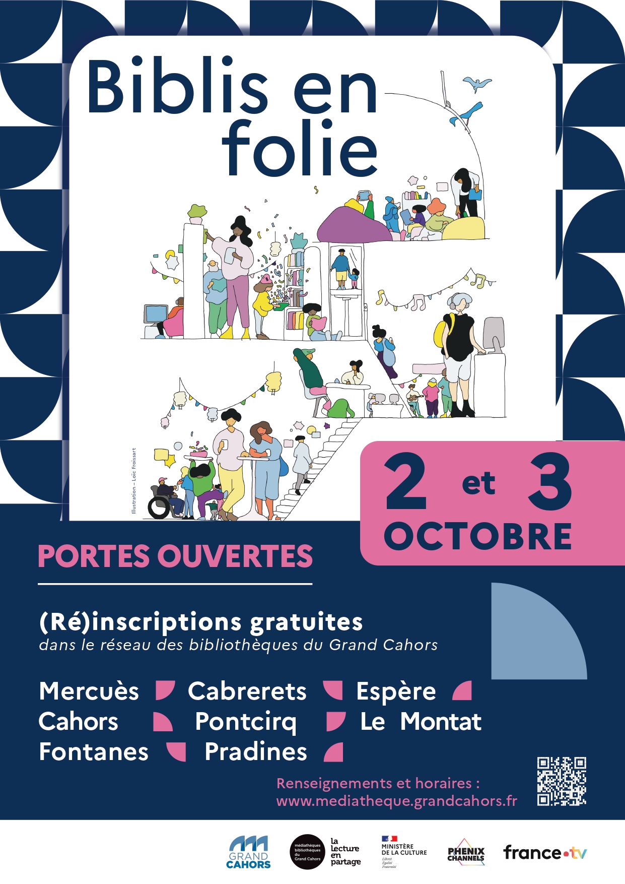 Biblis en folie : Goûter lecture à la bibliothèque de Cabrerets