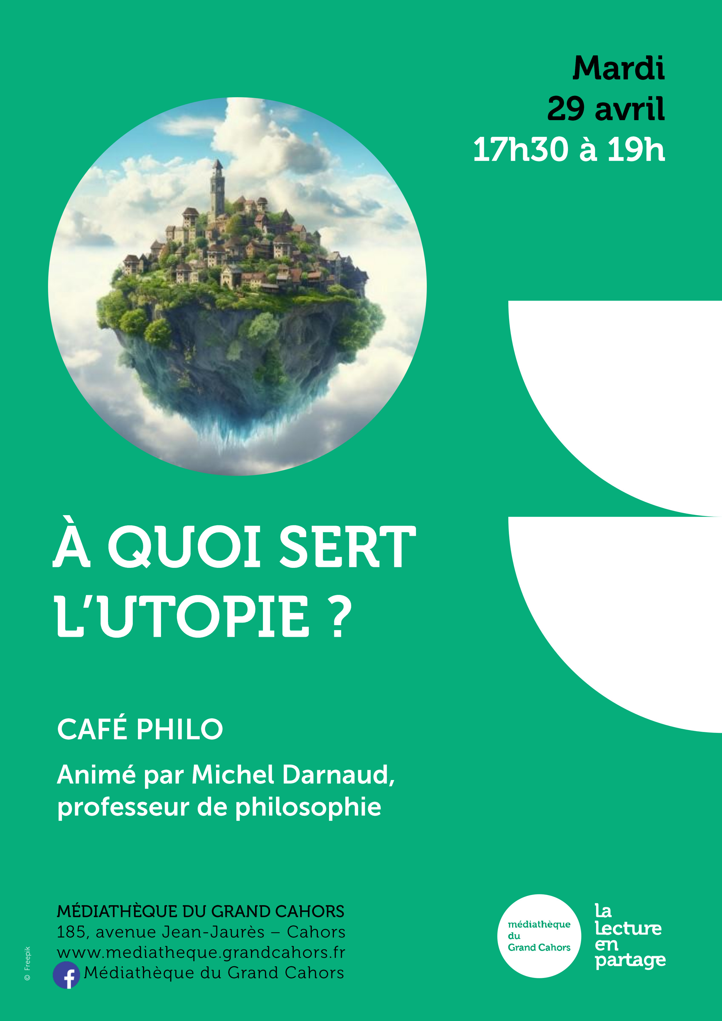 Café philo à la médiathèque de Cahors