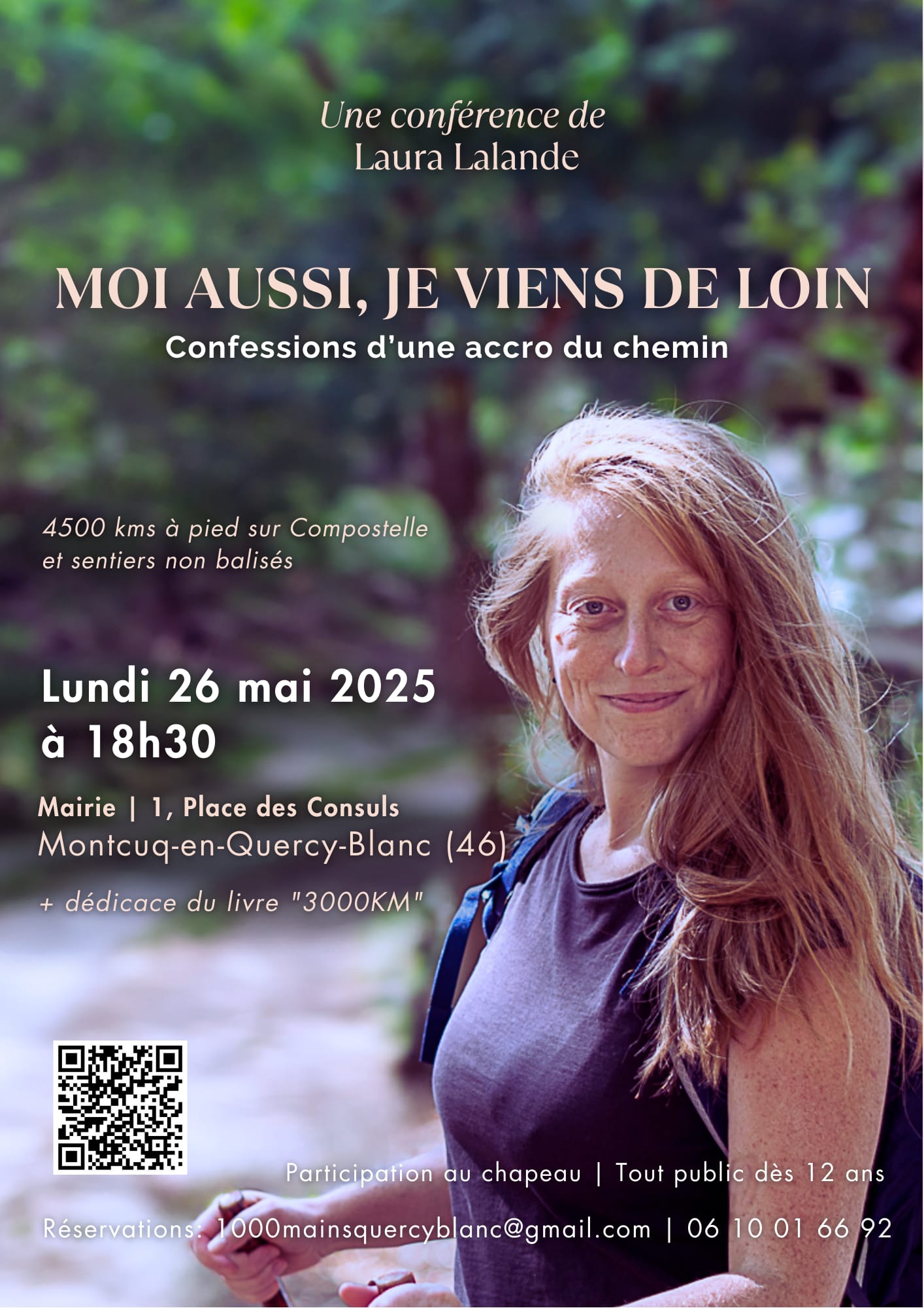 Conférence "Moi aussi, je viens de loin" de Laura Lalande