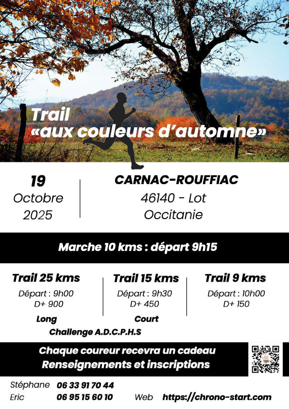 Trail "Aux couleurs d'automne"