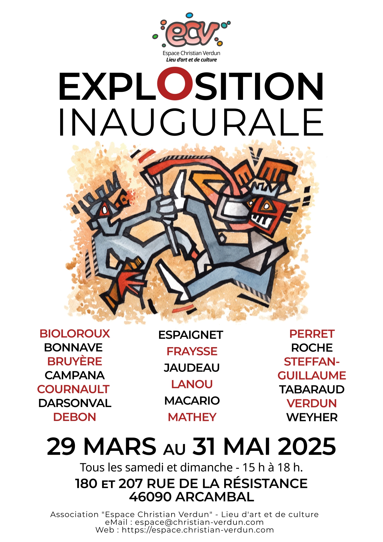 Exposition "Inaugurale" de l'Espace Christian Verdun