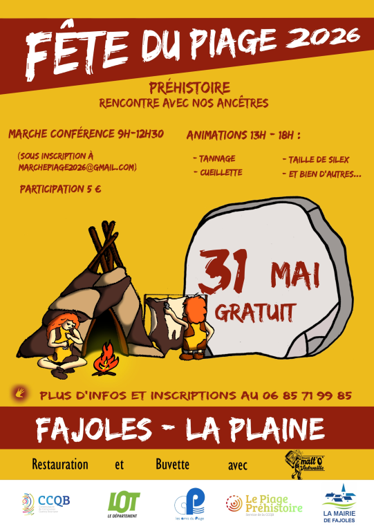 Fête du Piage 2026 ! — visuel événement