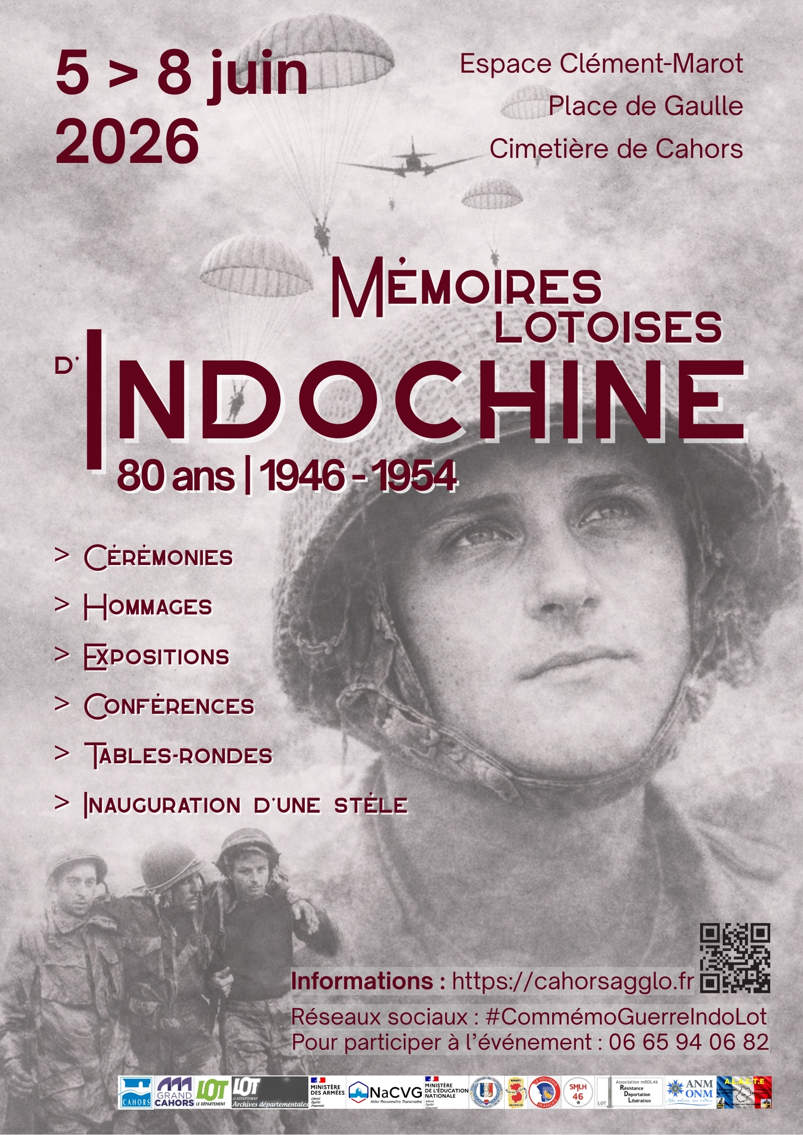 Mémoires Lotoises d'Indochine 1946-1954 : 80 ans