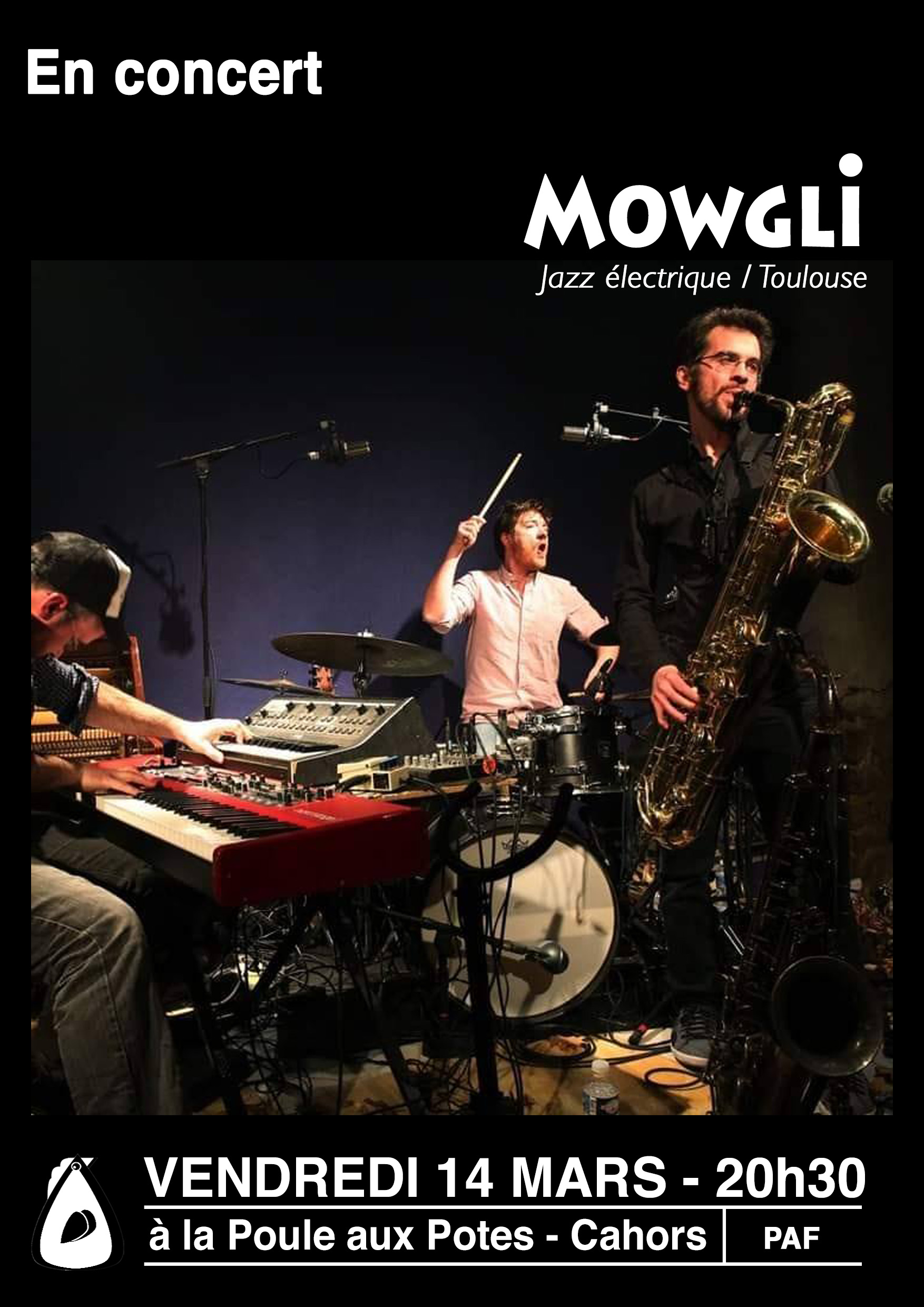 Concert à la Poule aux Potes : Mowgli