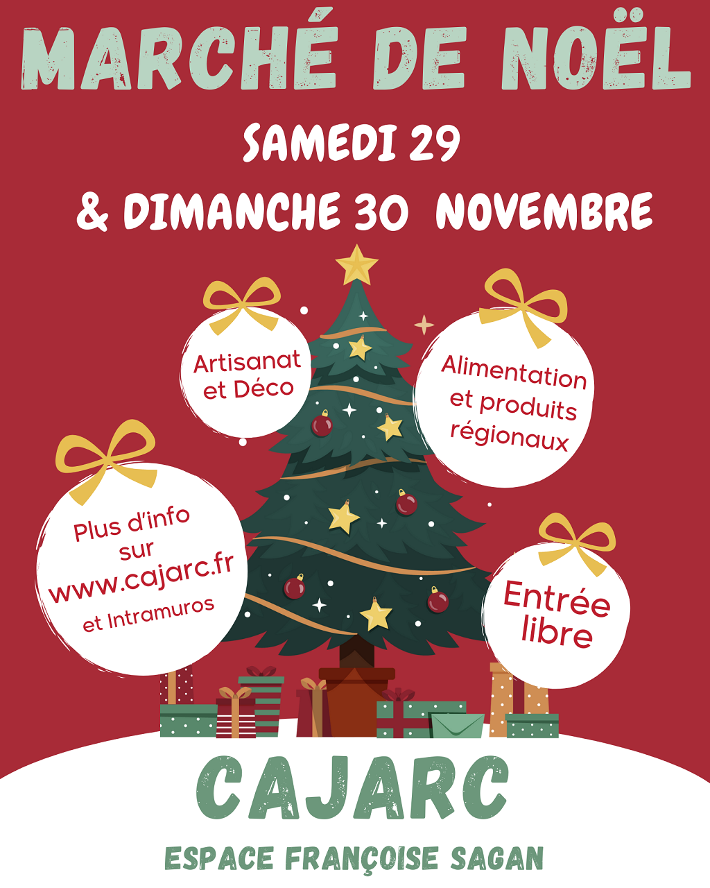 Marché de Noël à Cajarc