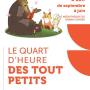 Affiche Quart d'heure rentrée sept 2025 à juin 2026