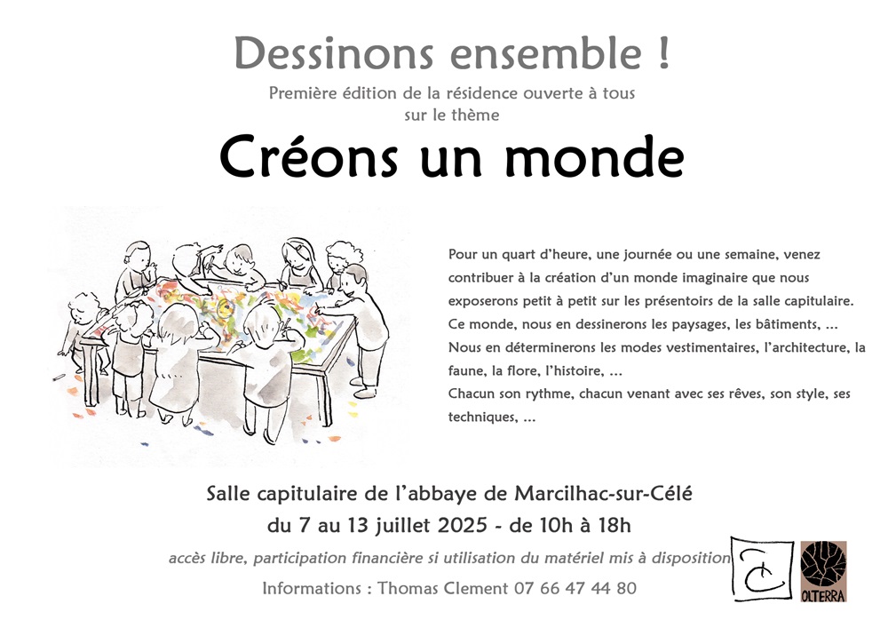 Dessinons ensemble : Créons un monde !