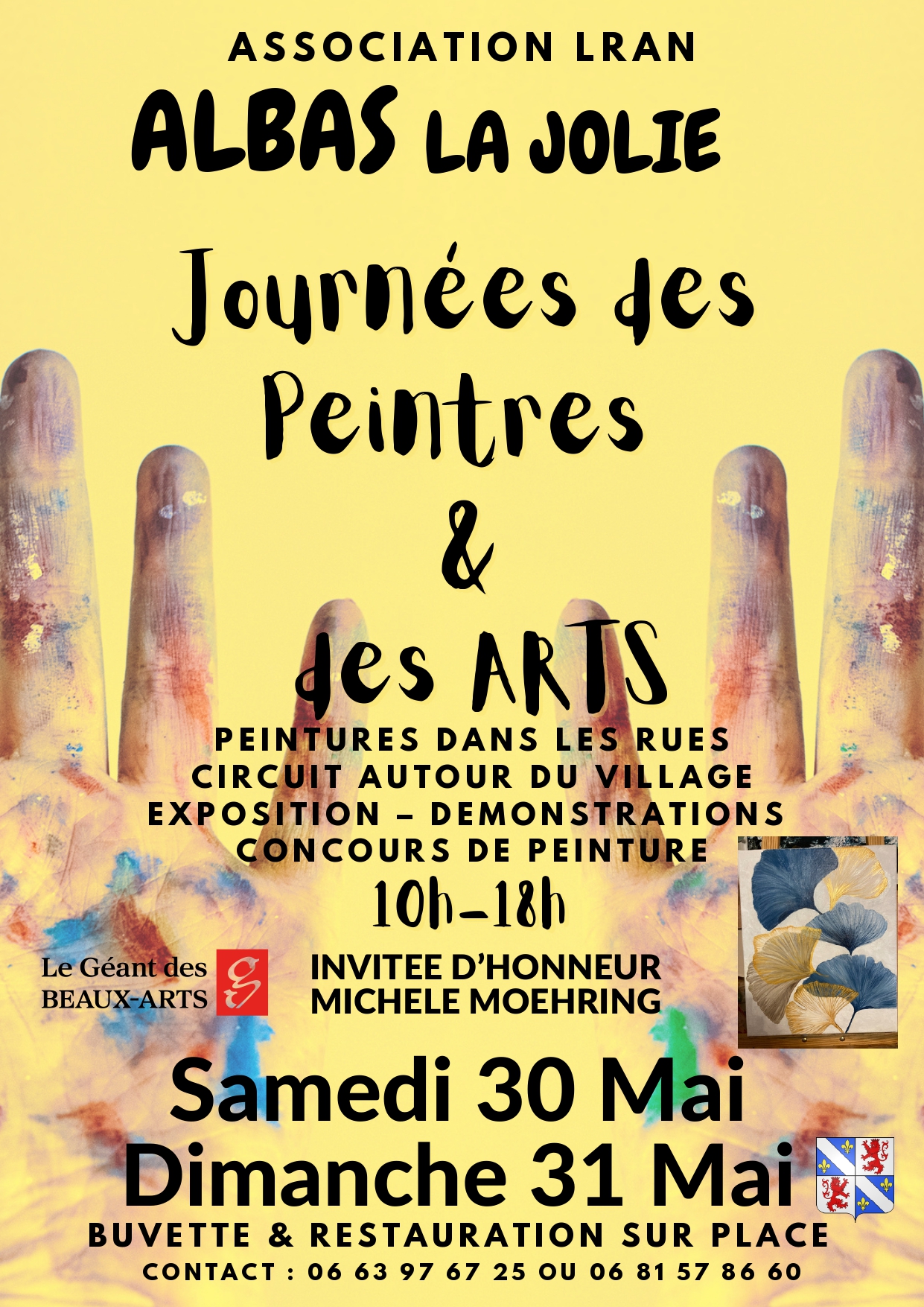 Albas accueille les Journées des Peintres et des Arts