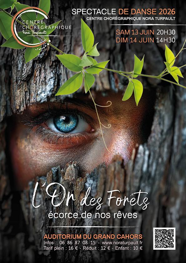 Spectacle de danse "L'Or des Forêts, écorce de nos rêves" — visuel événement