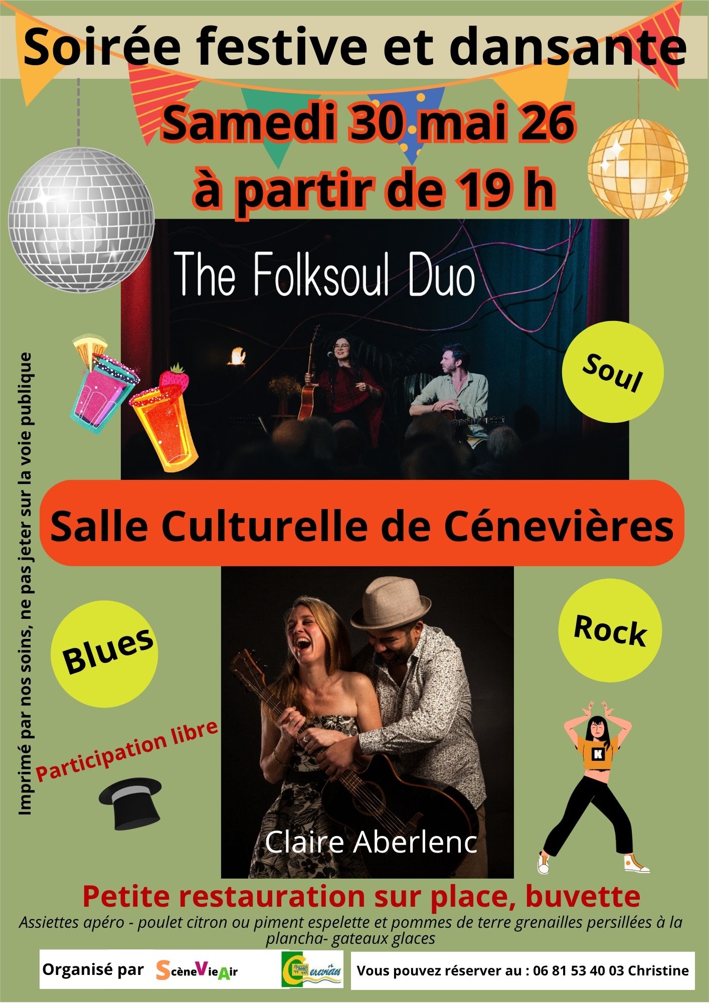 Soirée concerts à la salle culturelle