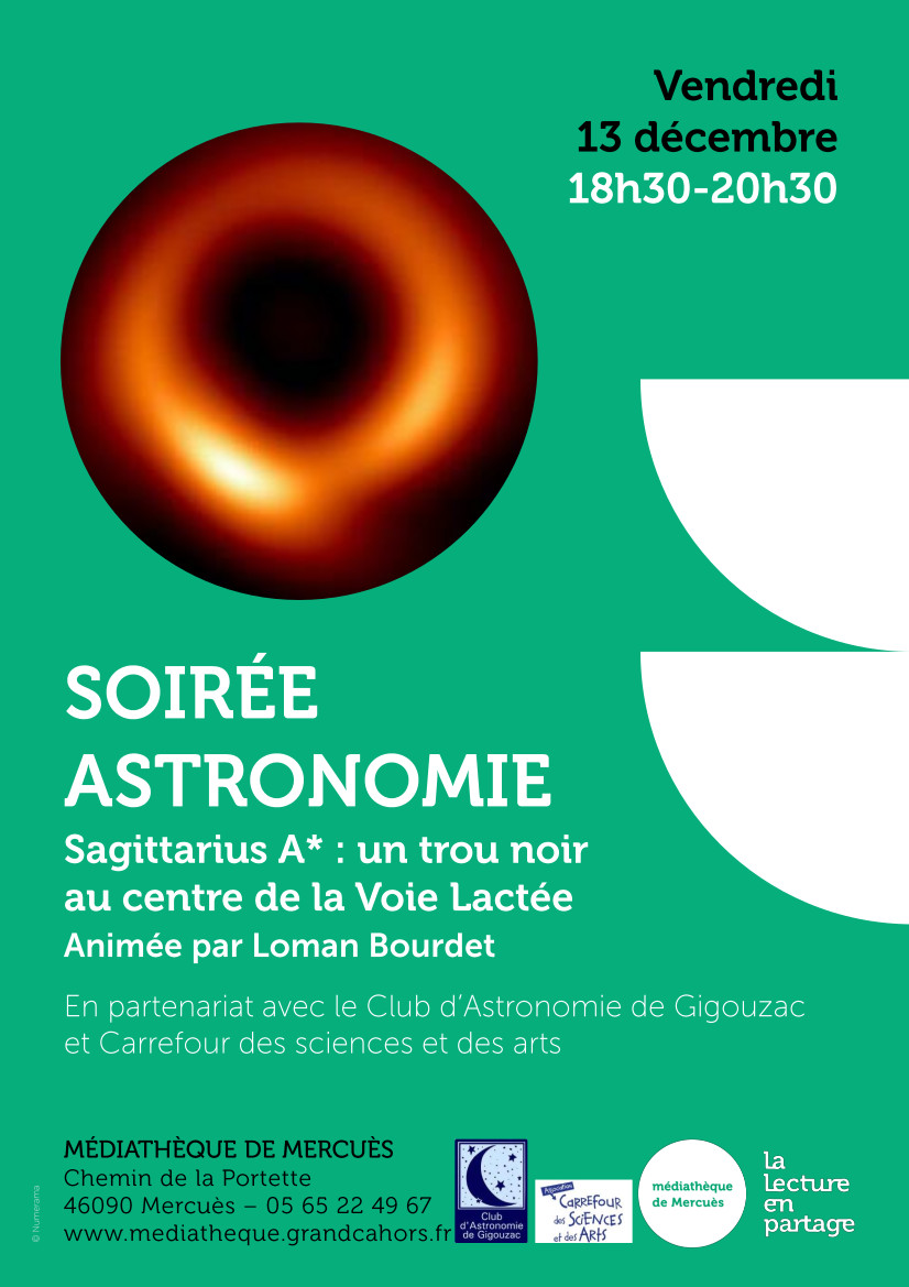 Soirée astronomie à la Médiathèque de Cahors