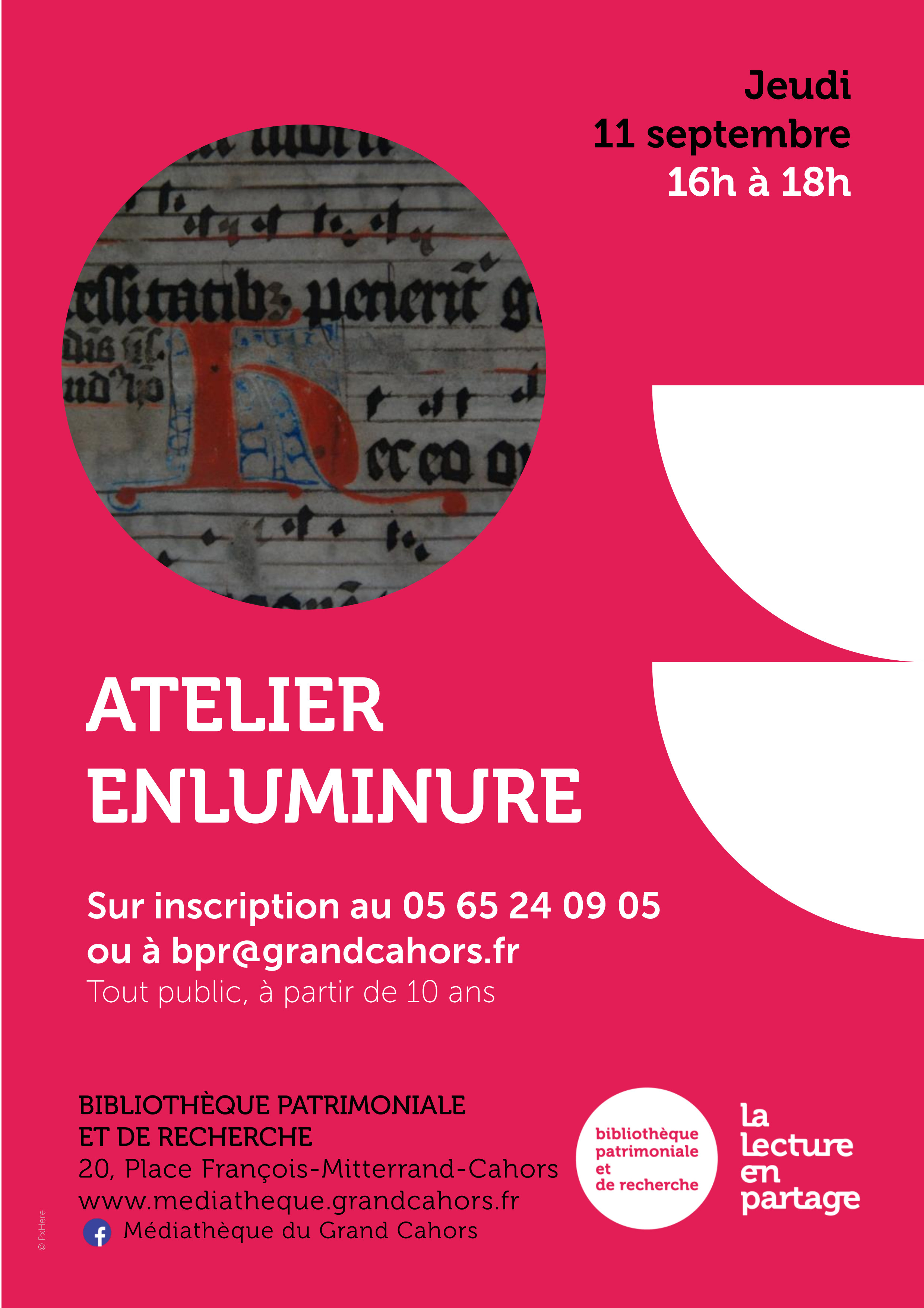 Atelier enluminure