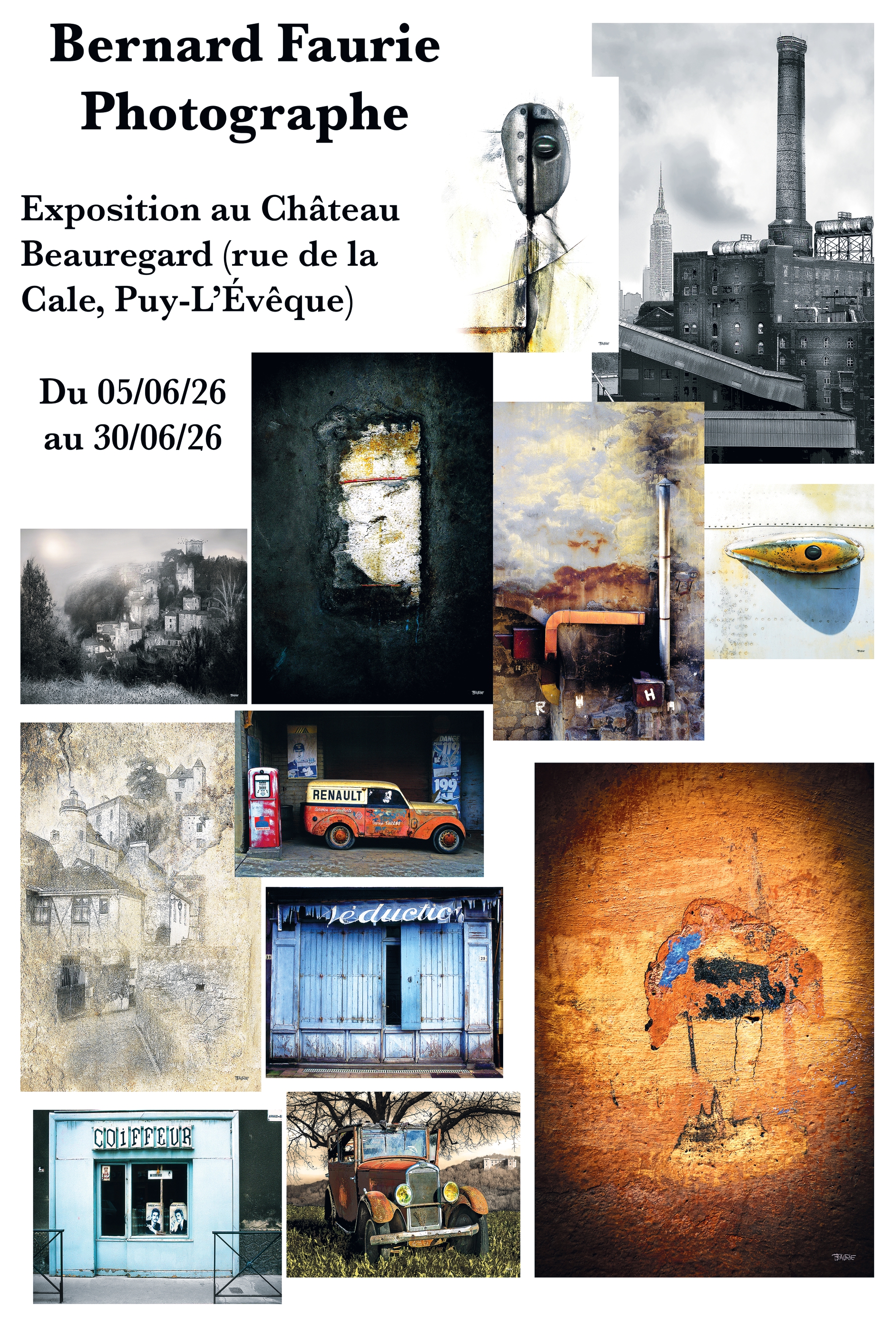 Exposition de photographie à Puy-L'Evêque — visuel événement