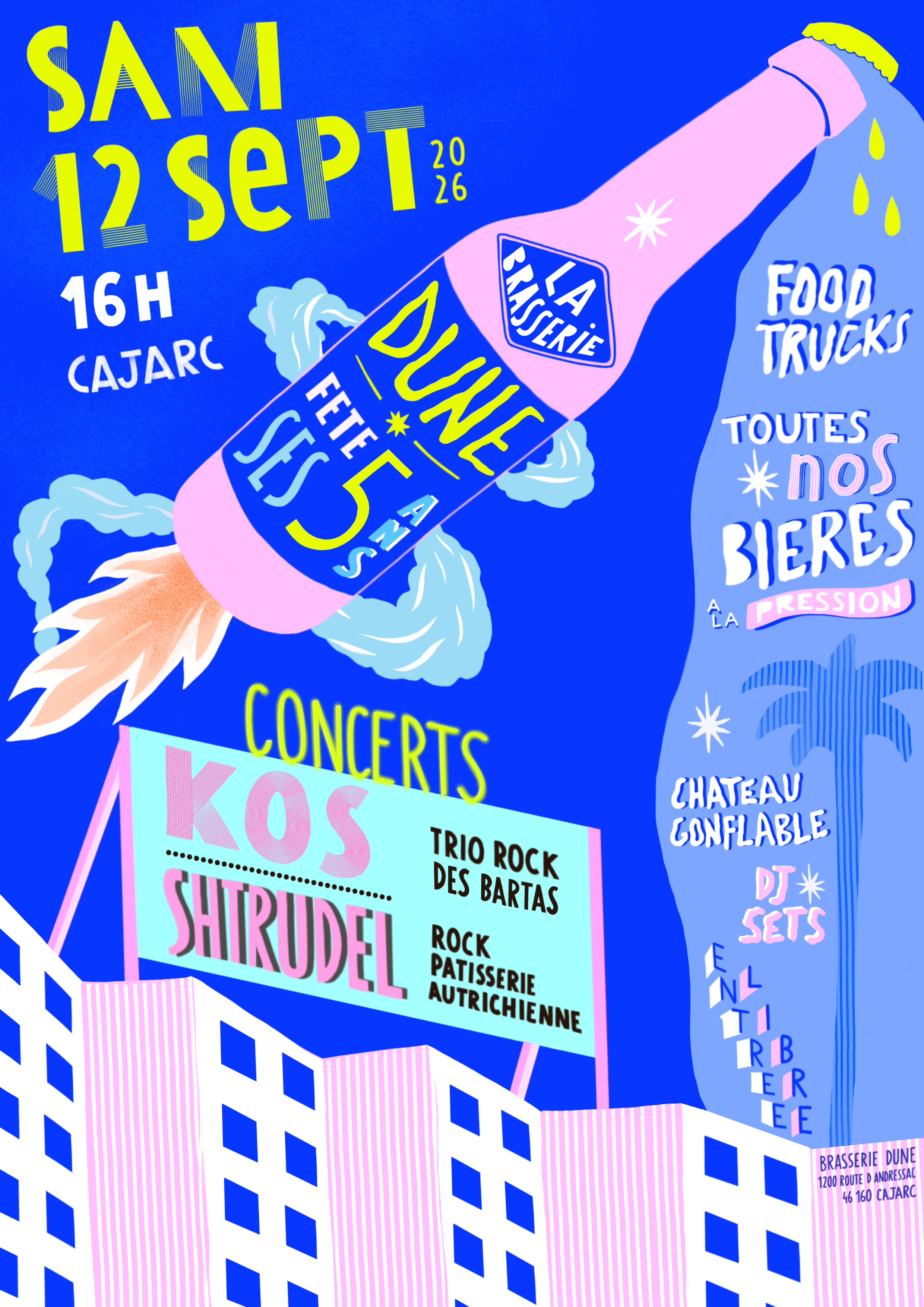 La Brasserie Dune fête ses 5 ans