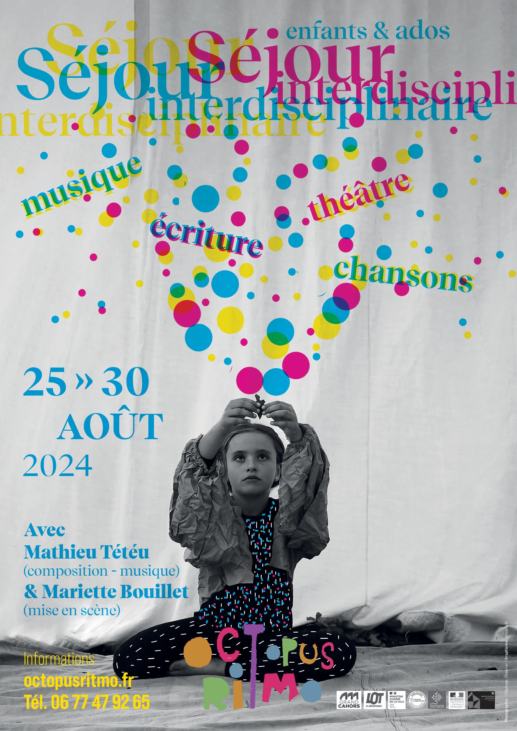 Séjour artistique : Séjour interdisciplinaire pour les 12 - 16 ans