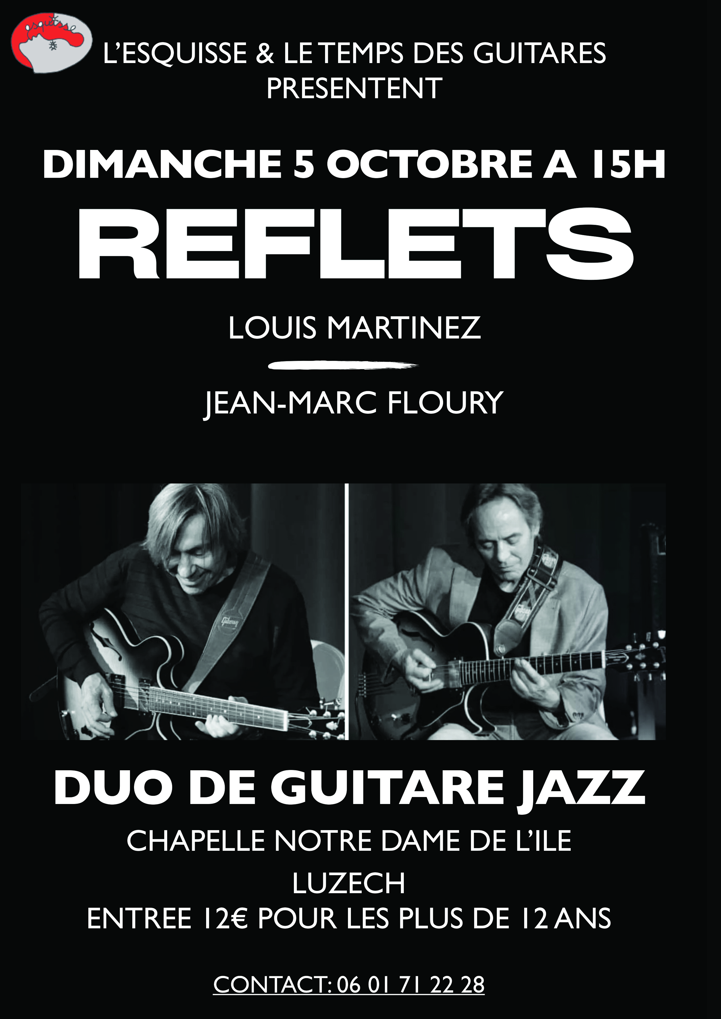 Concert "Reflets" - Duo Guitare Jazz