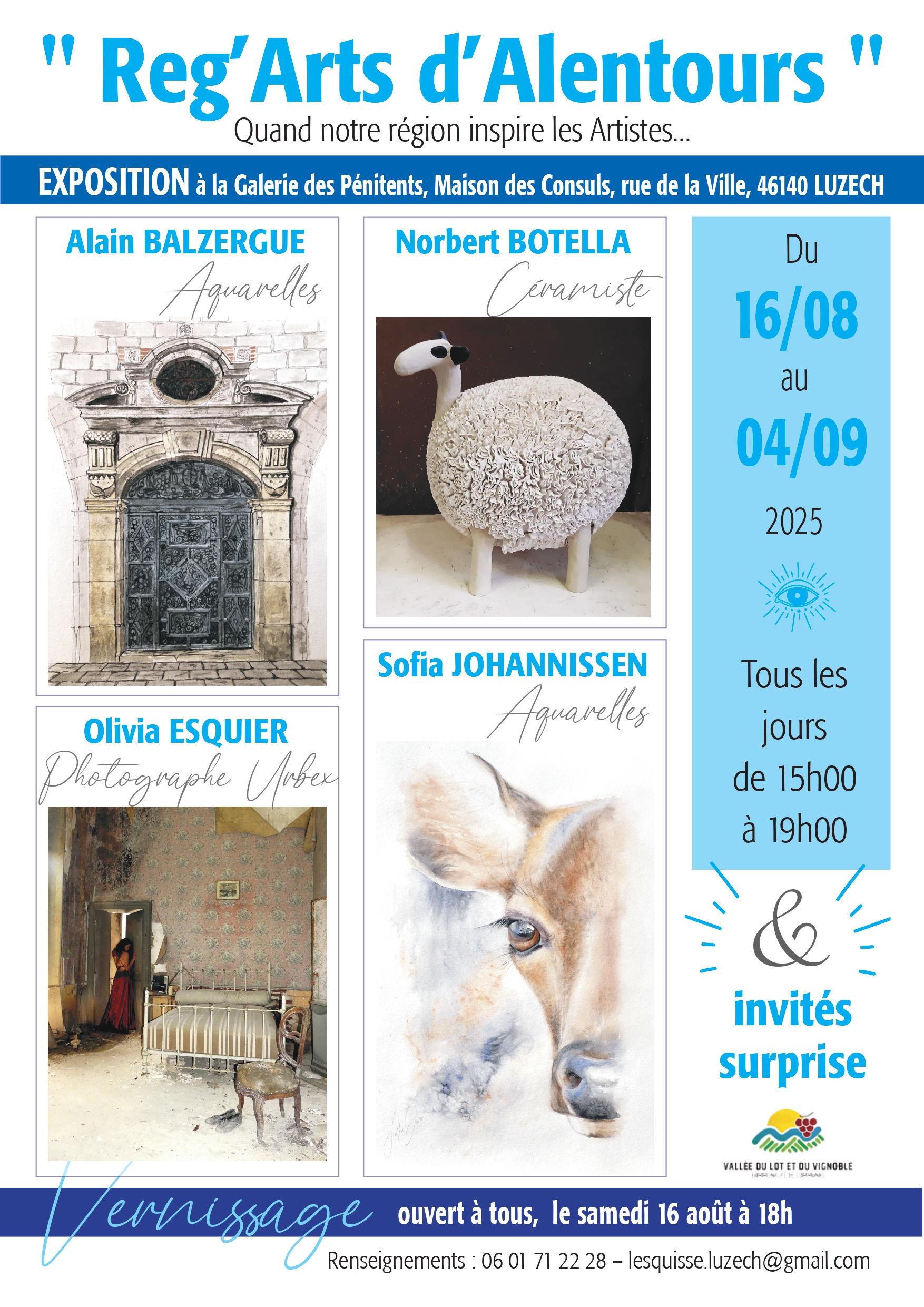 Expositions et ateliers à la maison des consuls, Luzech - photo 6