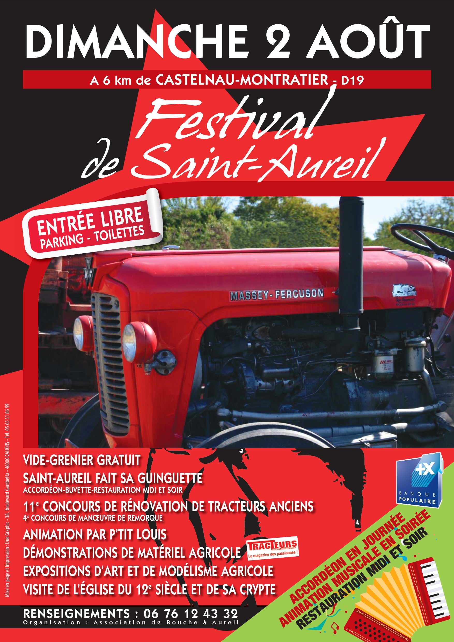 Festival de Saint-Aureil — visuel événement