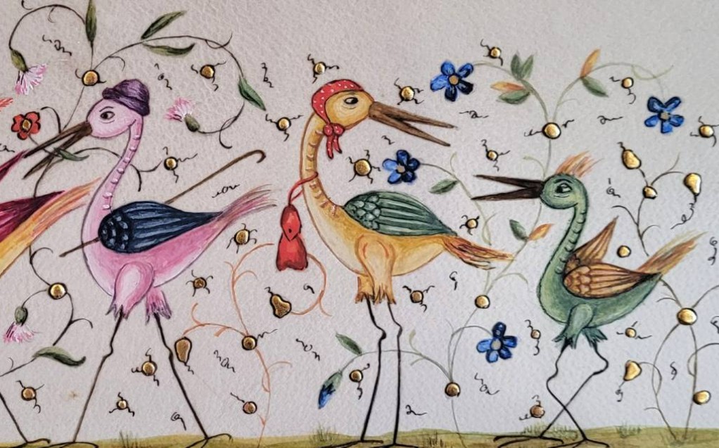 Expositions d'enluminures d'Annie Bouyer