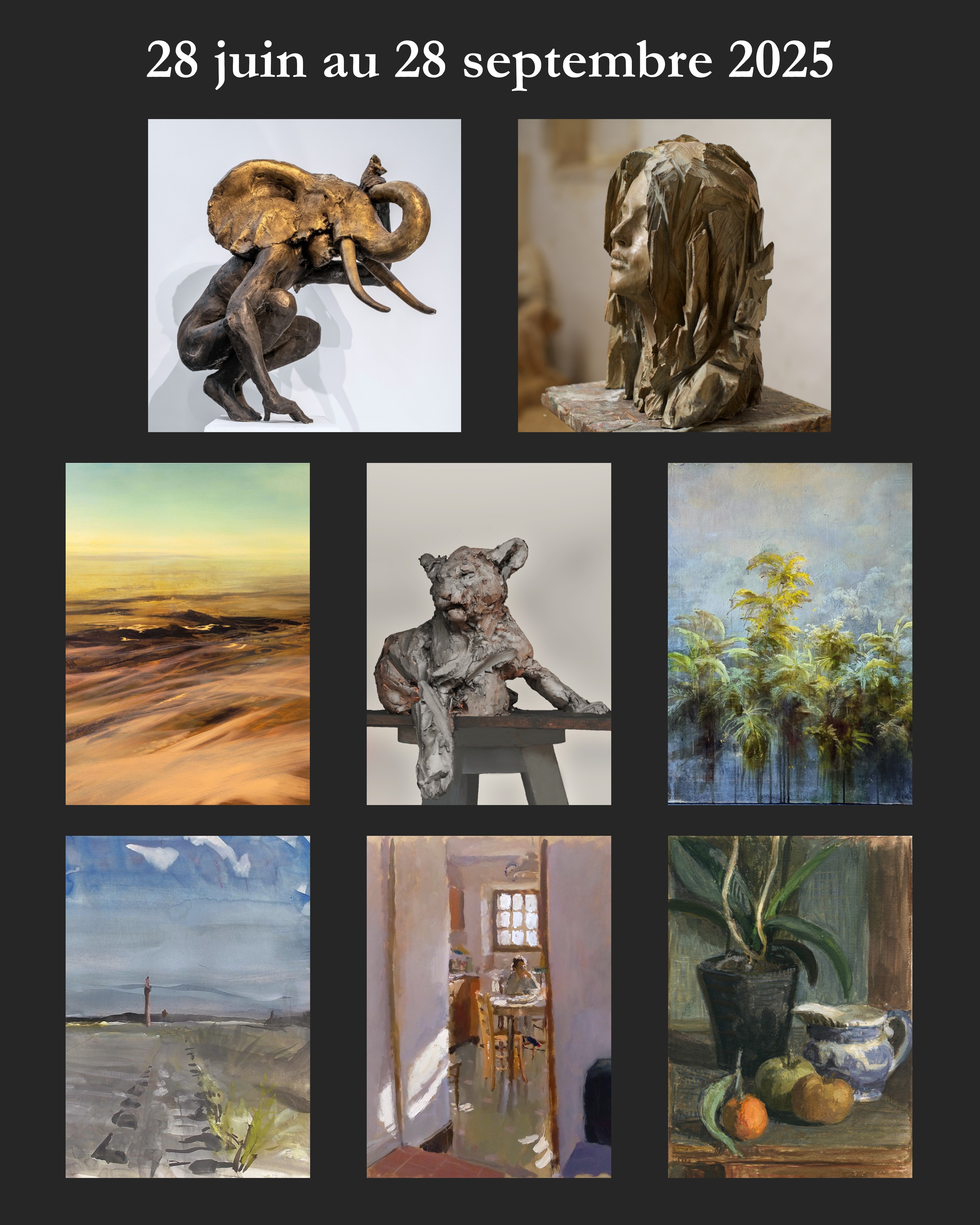 Exposition d'été 2025 à la Galerie MHB contemporain