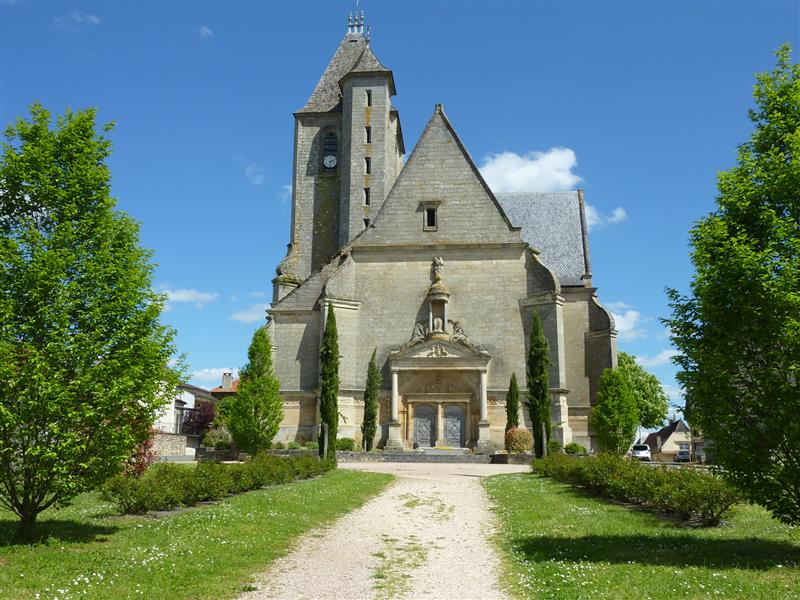 Assier - Jardins devant l'eglise_04 © Lot Tourisme - C. Sanchez