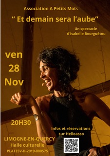 Spectacle "Et demain sera l'aube"