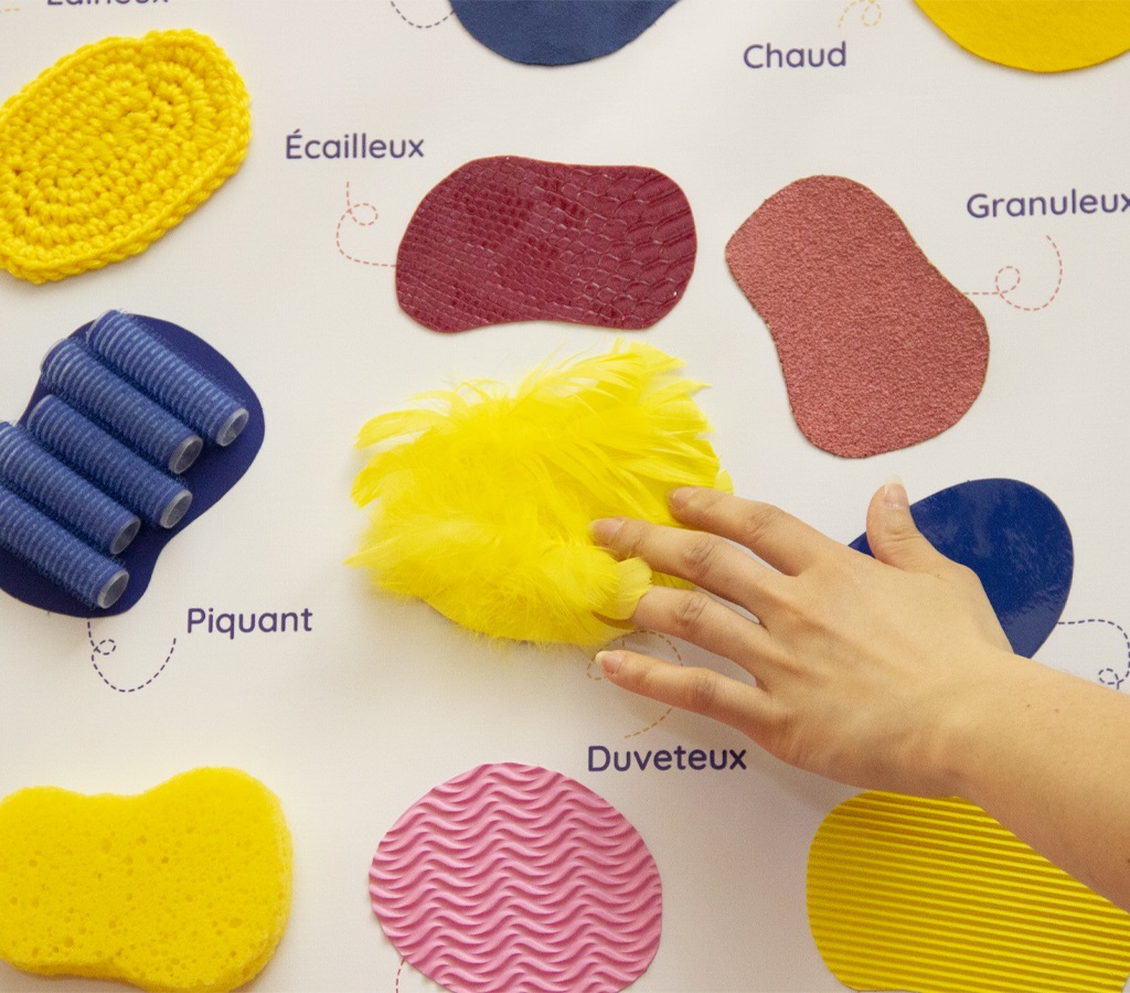 Atelier, d'éveil sensoriel et tactile (18 mois à 5 ans) au Musée Champollion