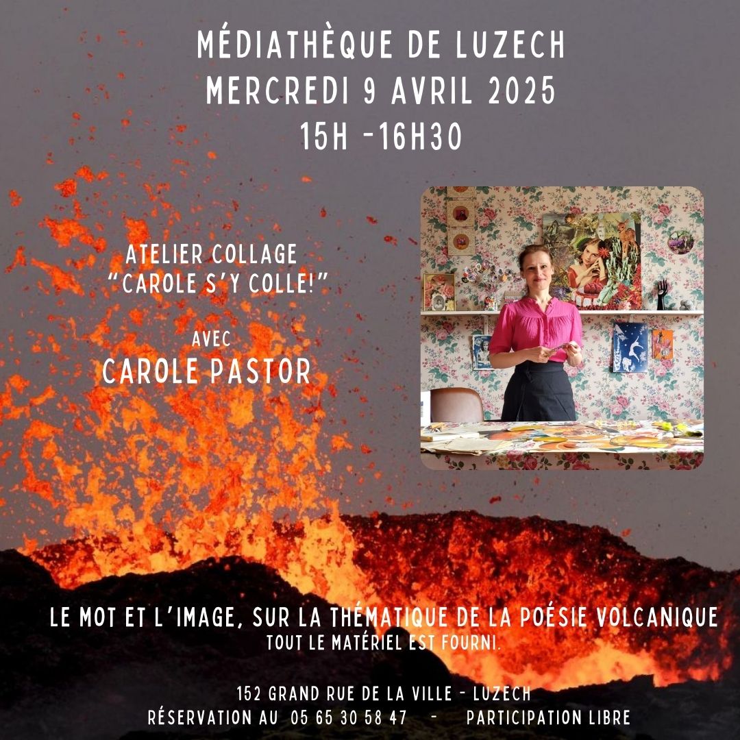 L'atelier collage "Carole s'y colle !"