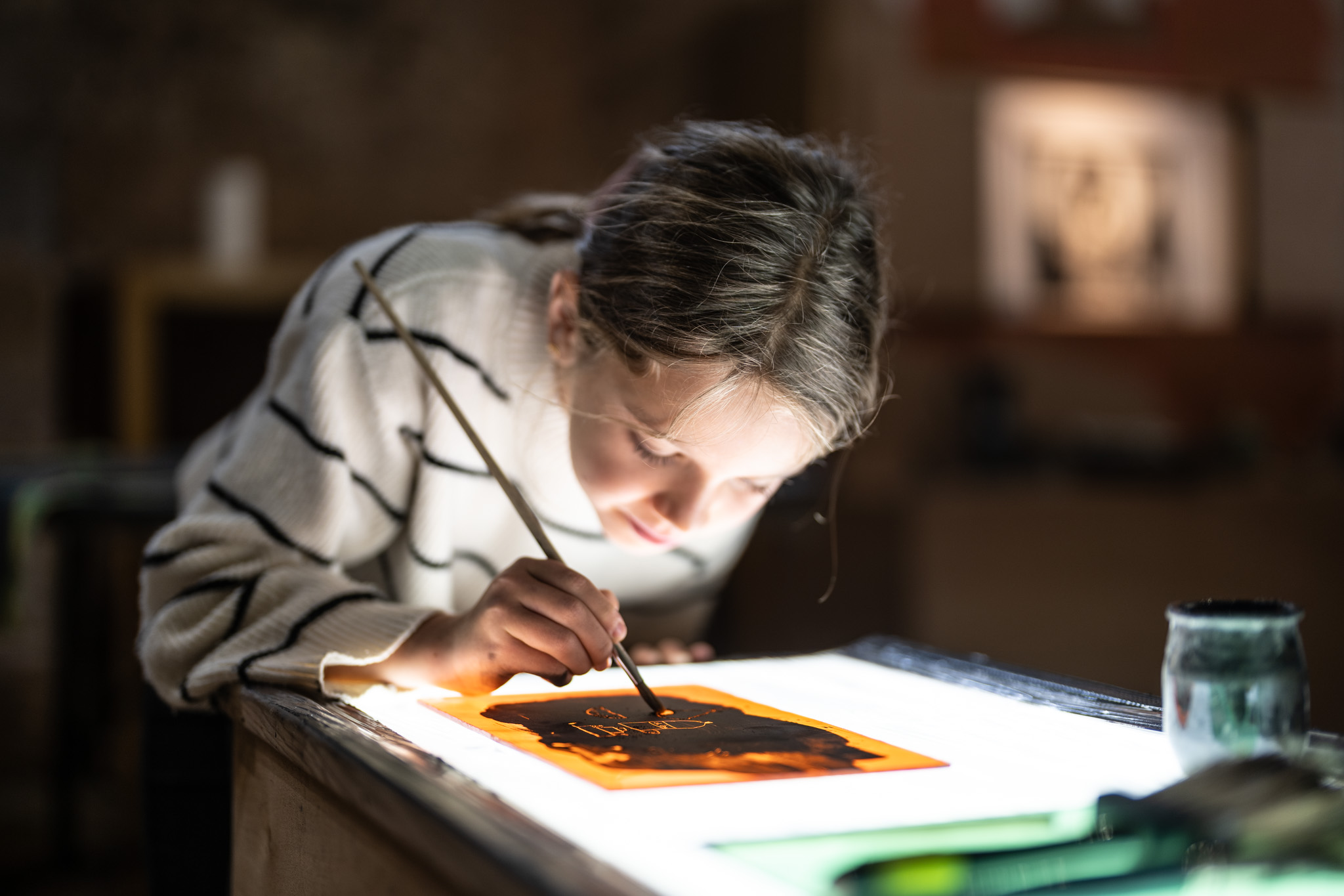 Atelier Les allumeurs de verre au Château de Castelnau-Bretenoux