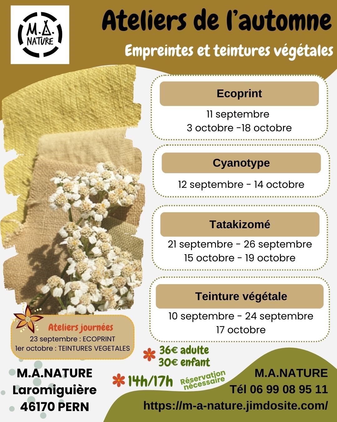 Atelier cyanotype M.A Nature