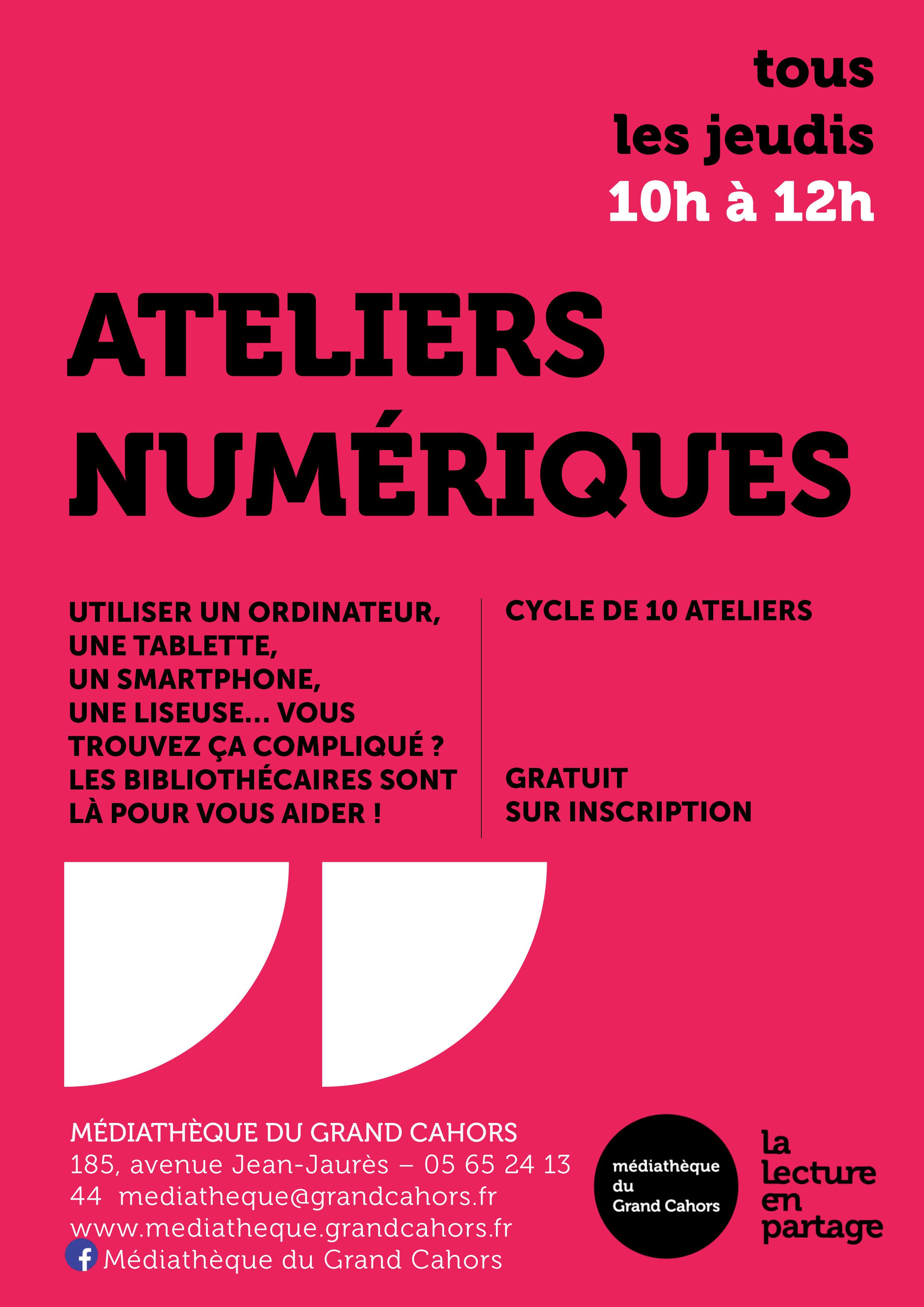 Ateliers numériques