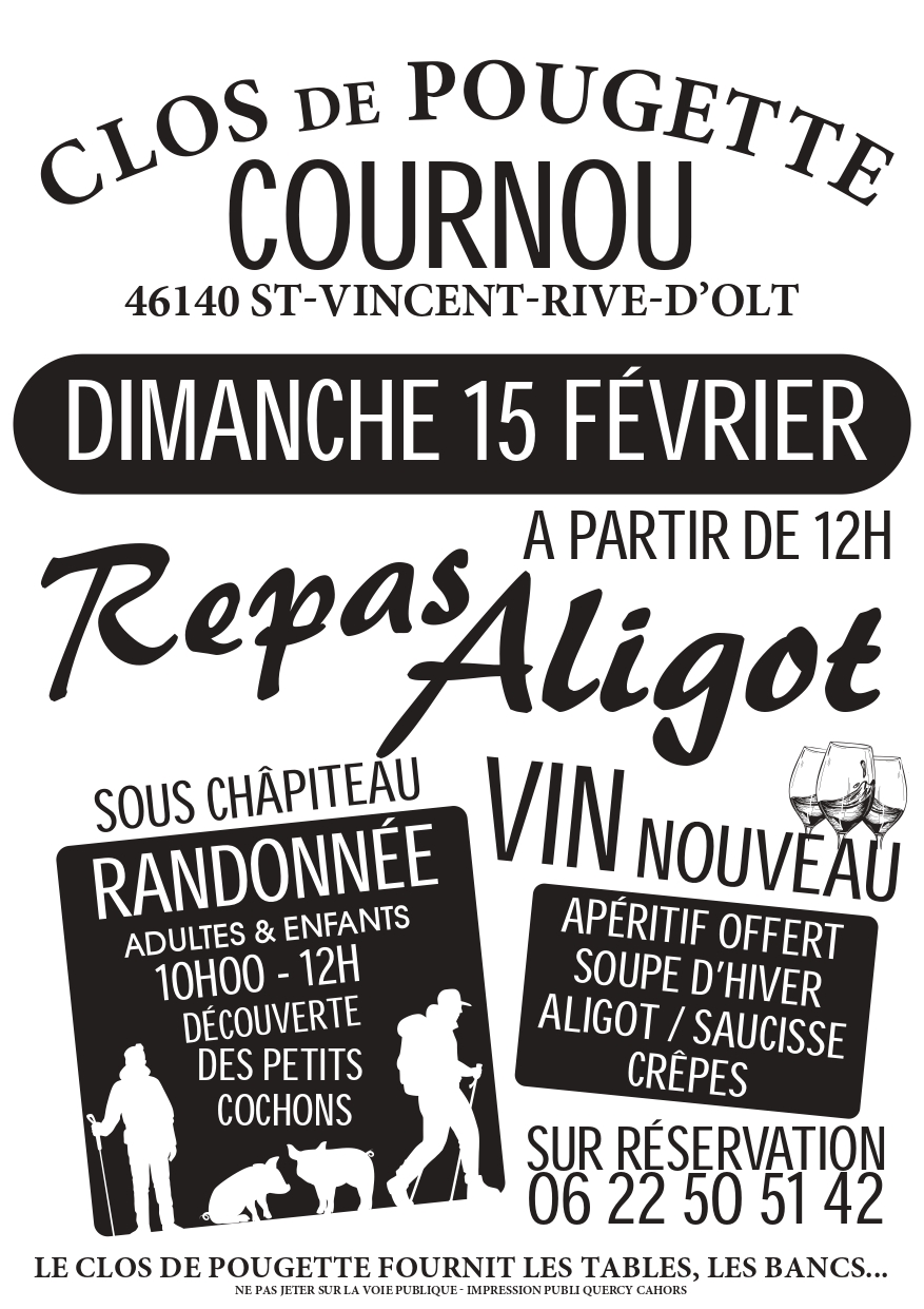 ****ANNULE**** Repas Aligot