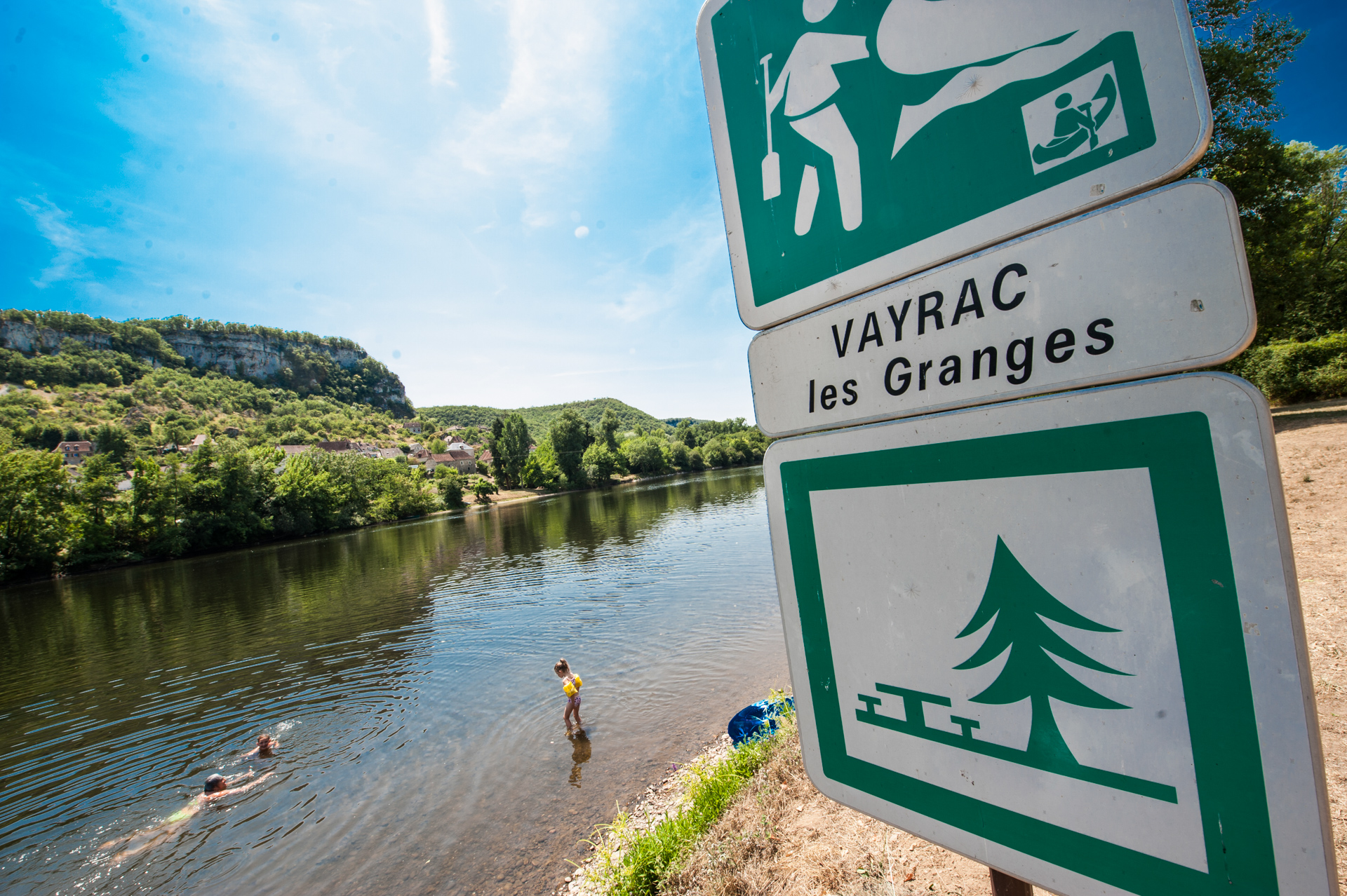 Baignade à Vayrac dans la rivière Dordogne, Vayrac - photo 3