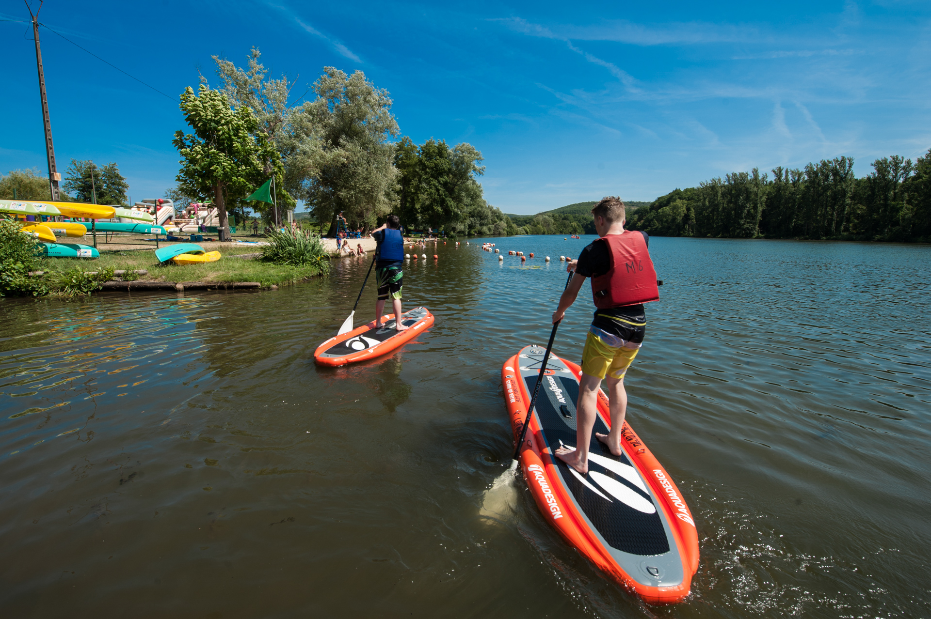 Baignade de Caïx à Luzech dans la rivière Lot, Luzech - photo 9