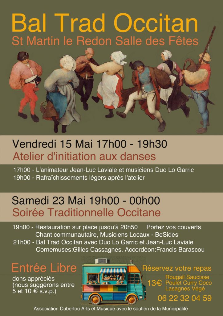 Atelier d'initiation aux danses traditionnelles occitanes — visuel événement