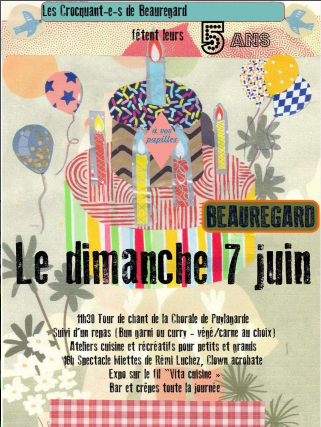 Les Croquant.e.s fêtent leurs 5 ans !