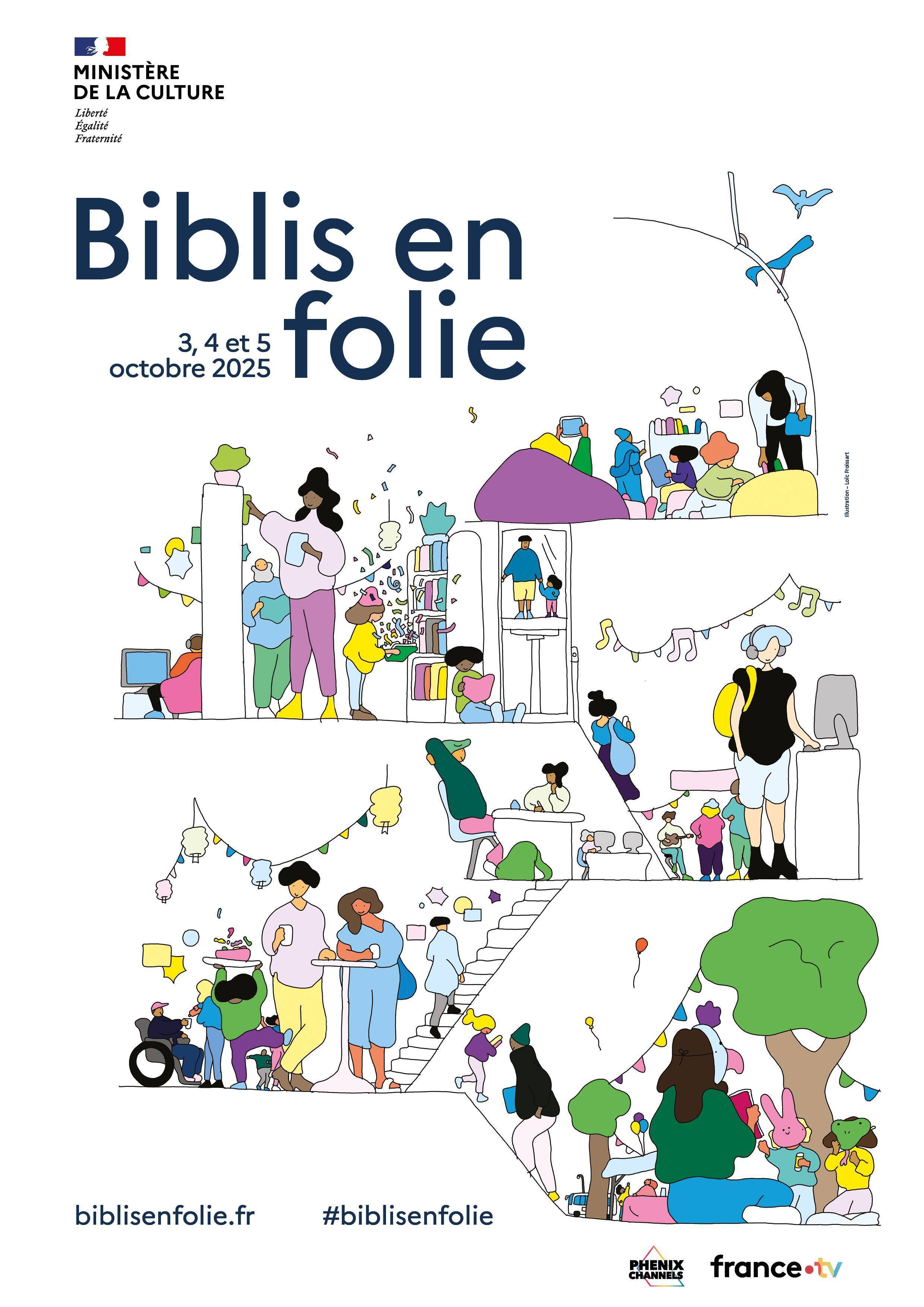 Biblis en folie : Portes ouvertes et petit-déjeuner littéraire à la Médiathèque de Mercuès, Mercuès - photo 2
