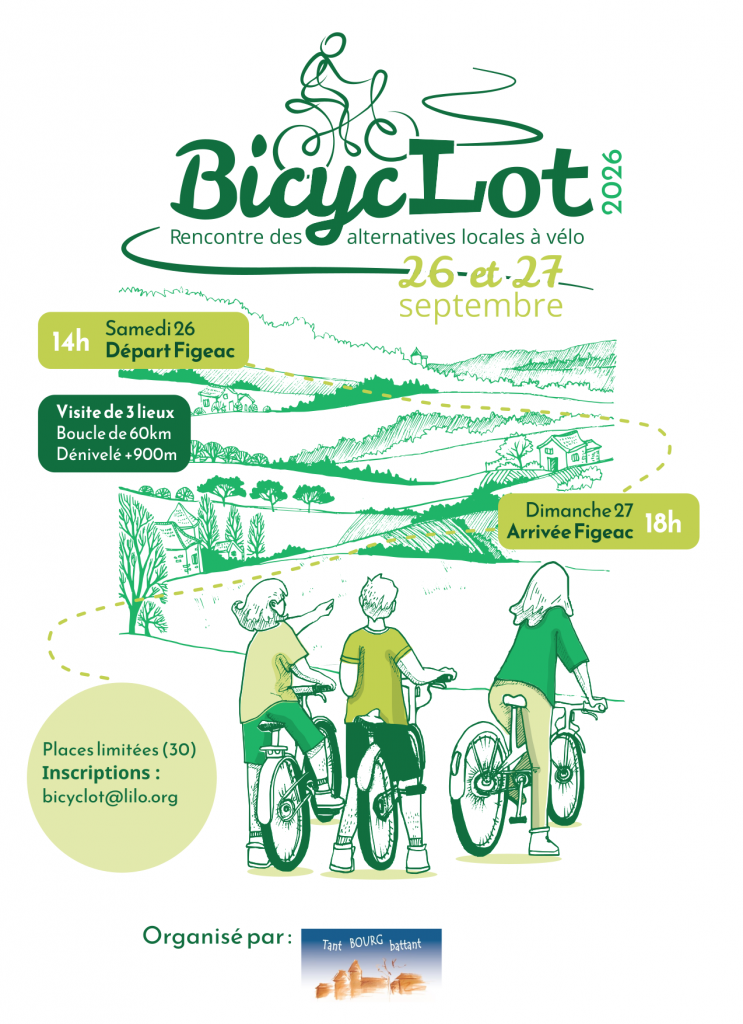 Semaine de la mobilité à Figeac : Randonnée à vélo de BicycLot