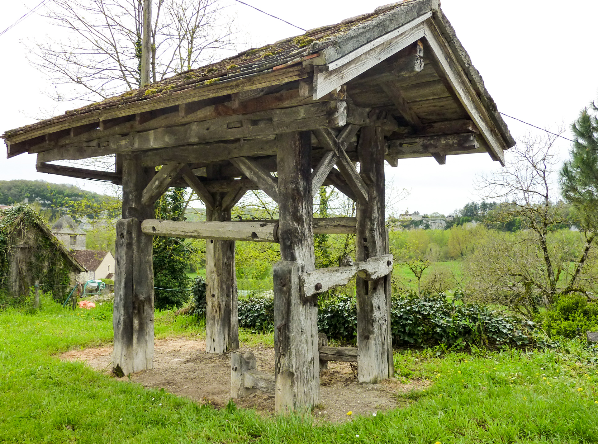 Blanzaguet - Travail à boeux © Lot Tourisme - C. Sanchez