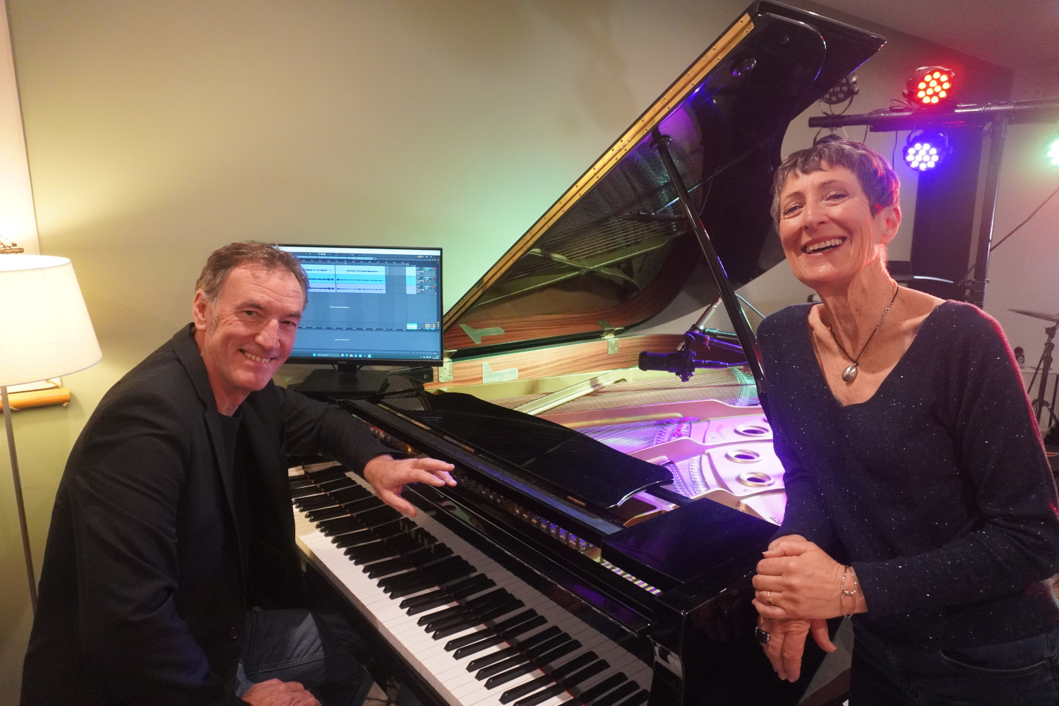 Duo Blue Magenta en concert pour le Folk Club de Cahors