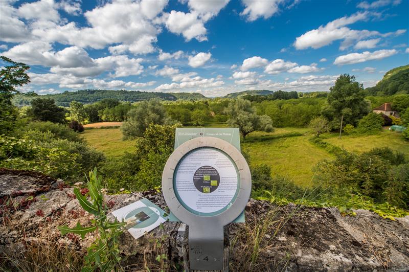 Borne d'interprétation - ENS de Floirac_13 © Lot Tourisme - C. ORY