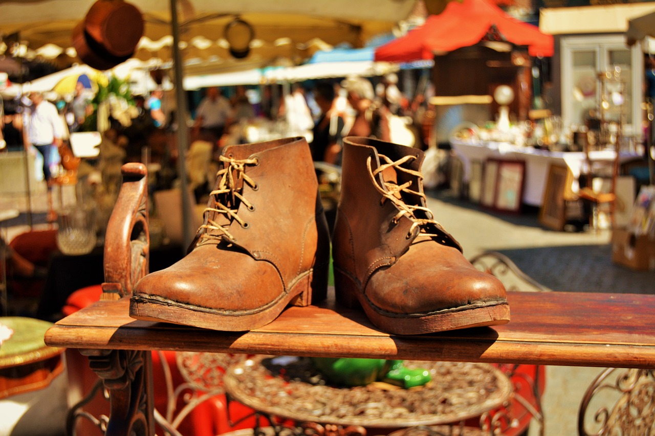 Braderie des commerçants à Gourdon