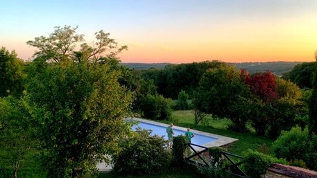 Magnone : Gîte Le Petit Ruisseau, Lavercantière