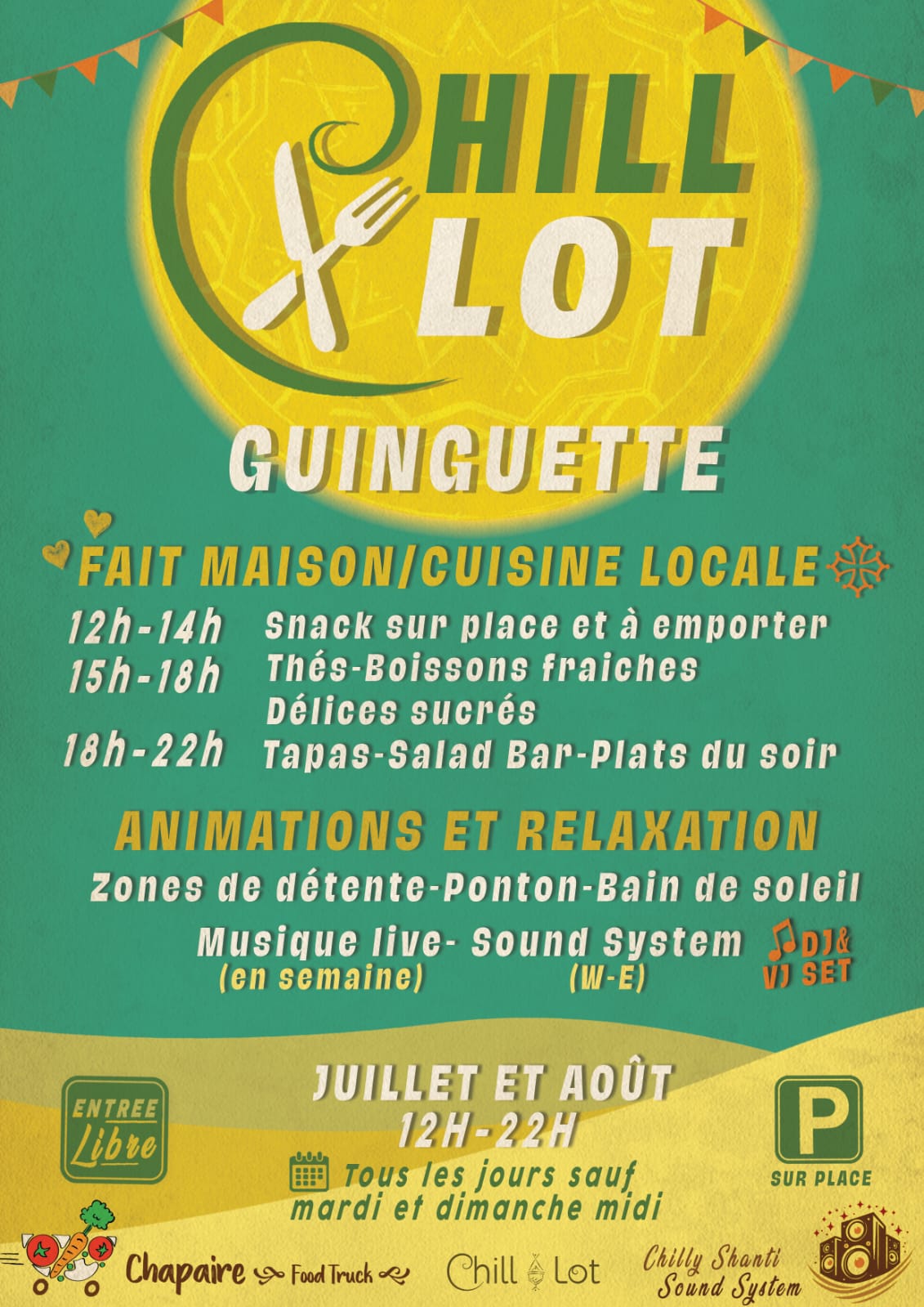 Chill Lot - Guinguette, Cénevières - photo 2