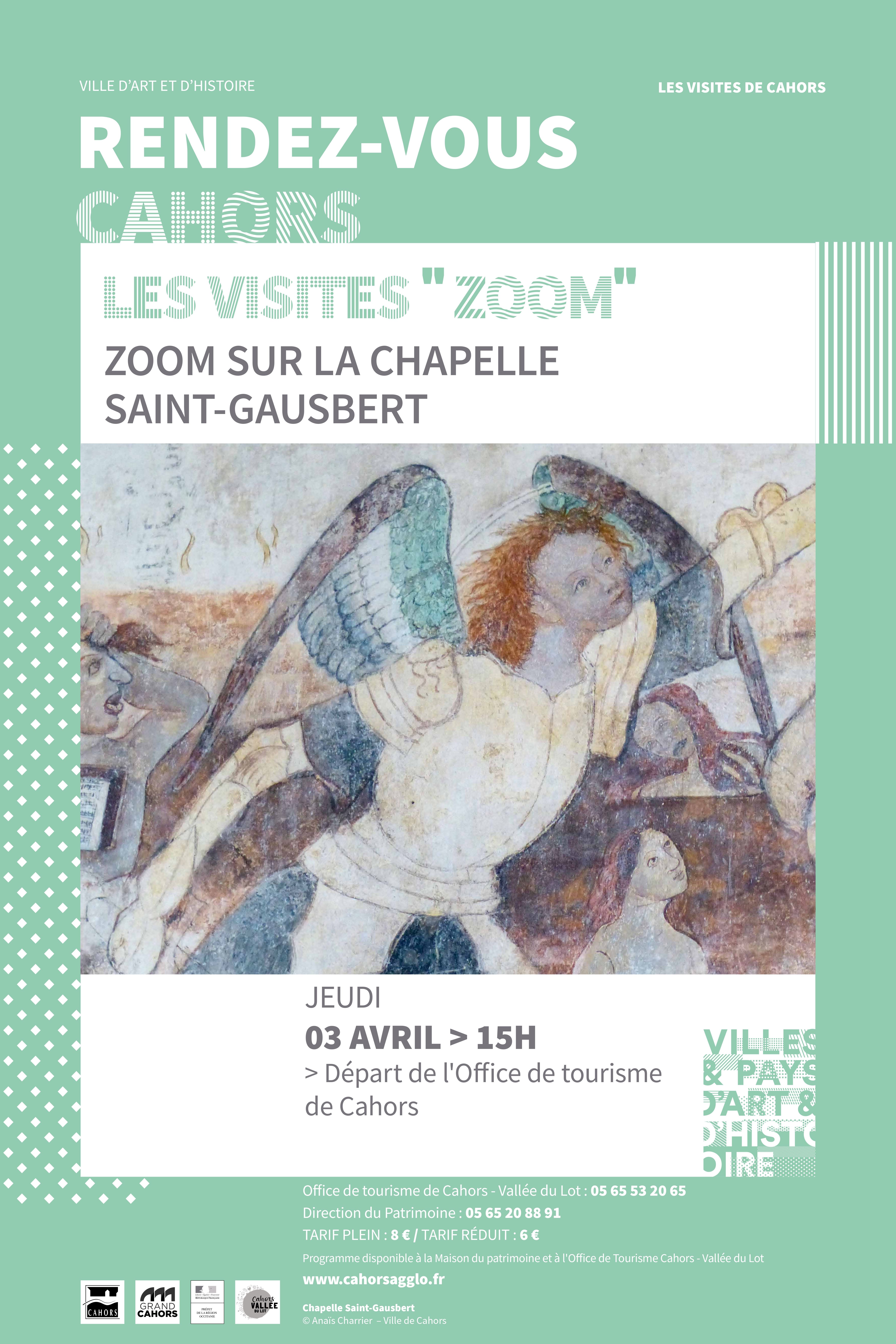 Visite guidée "Zoom" : La chapelle Saint-Gausbert