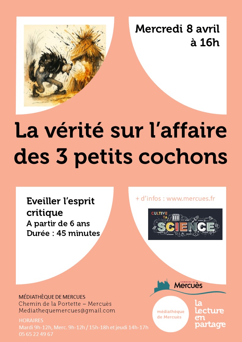 La vérité sur l’affaire des 3 petits cochons