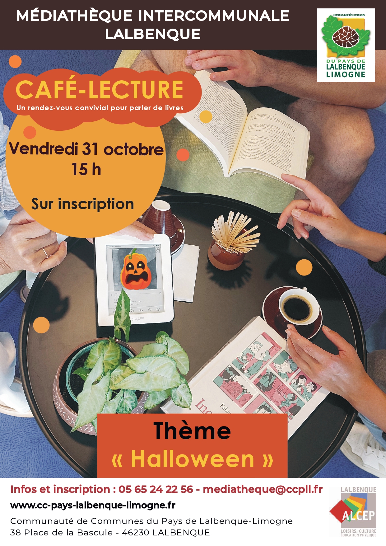 Café-Lecture Halloween