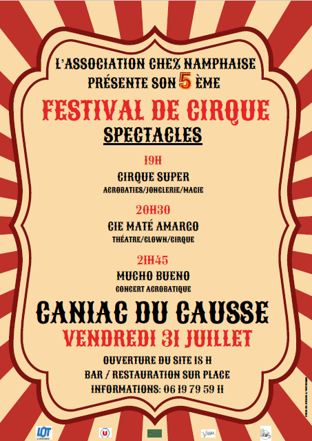 Festival de Cirque à Caniac-du-Causse