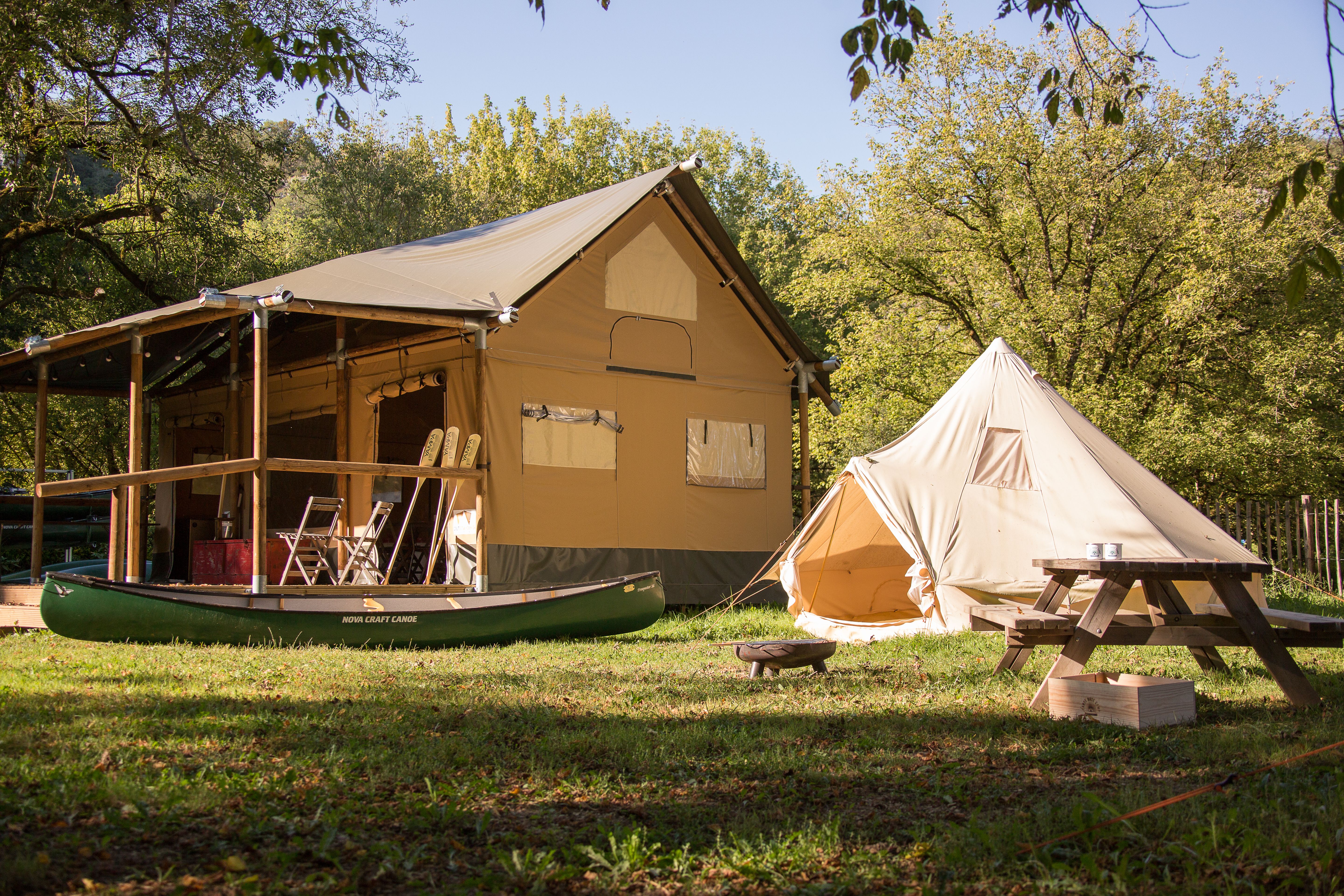 Compagnie Sports Nature - Canoë base camp